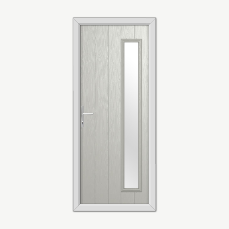 Sutherland Agate Grey Composite Door image 0