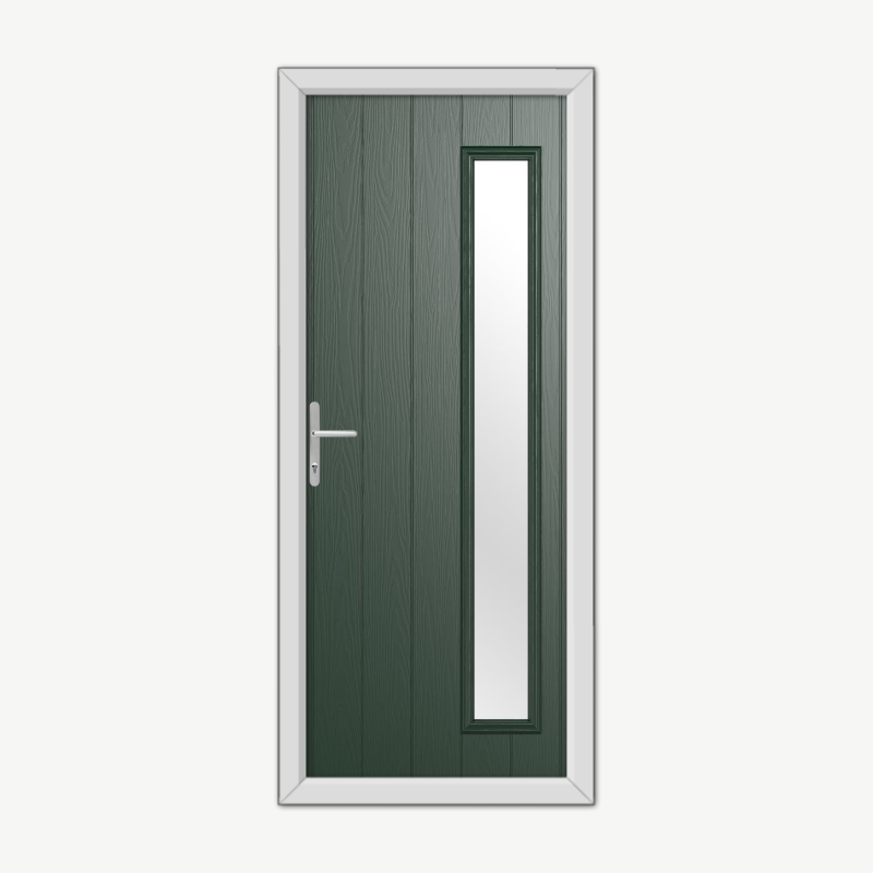 Sutherland Green Composite Door image 0