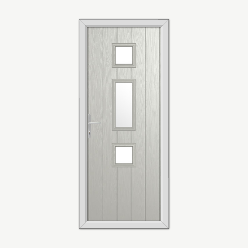 York Agate Grey Composite Door image 0
