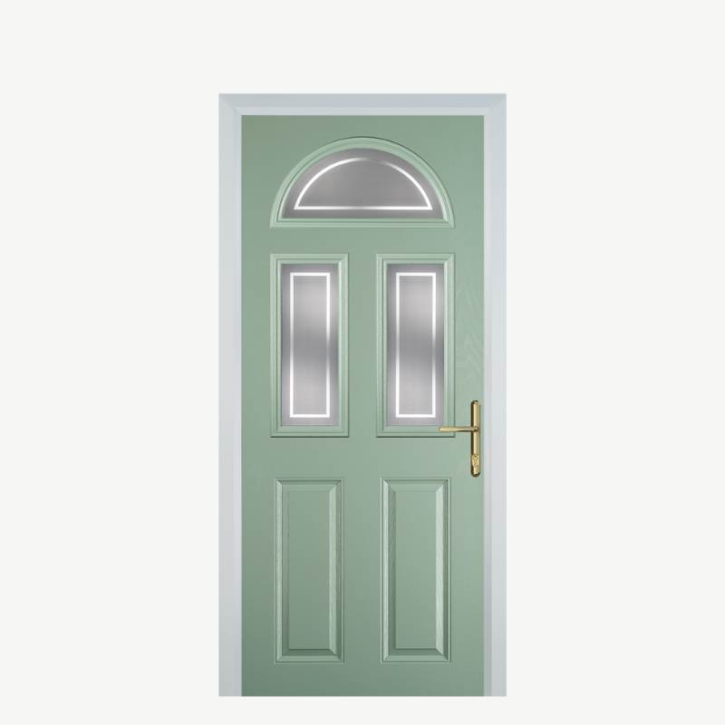 Door G 2 Panel 1 Arch Chartwell Green Enfield image 0
