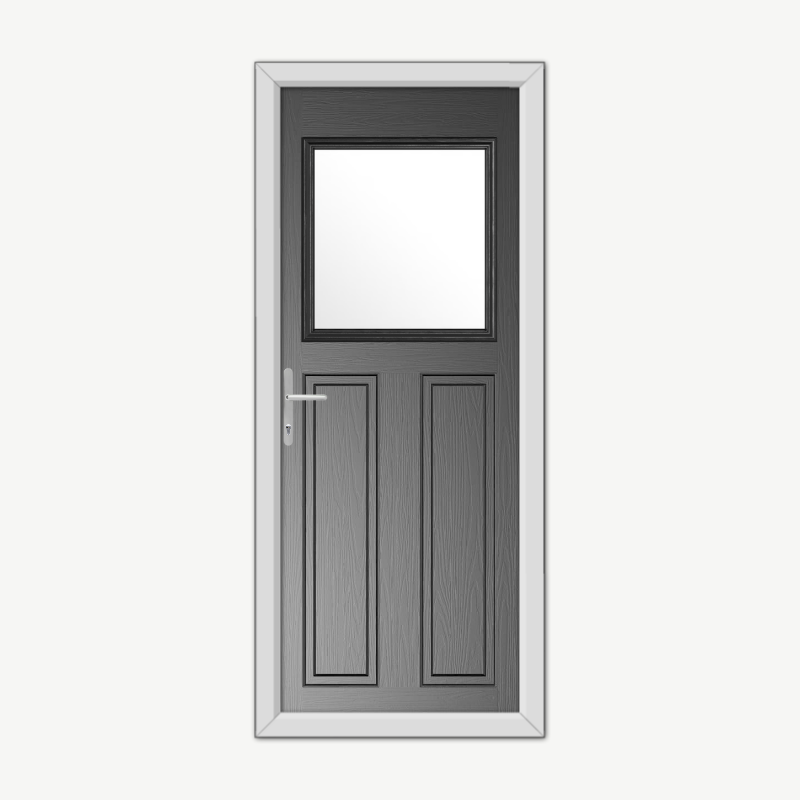 Axwell Black Composite Door image 0