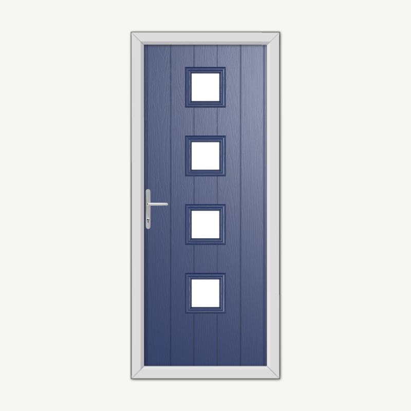 Hamilton Blue Composite Door image 0