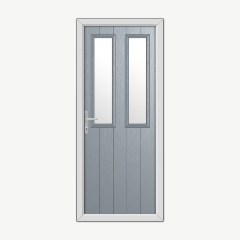 Wellington Silver Composite Door image 0