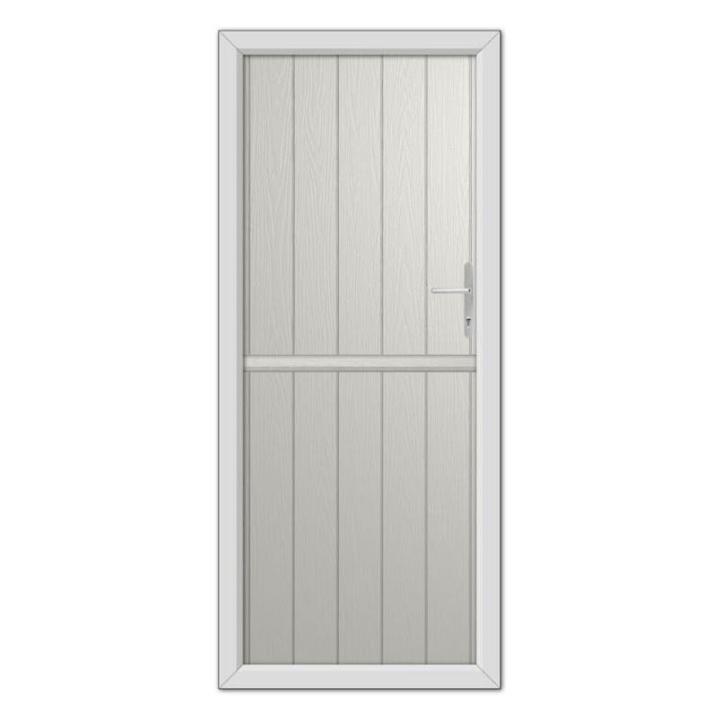 Agate Grey Norfolk Solid Stable Composite Door 48mm Timber Core image 0