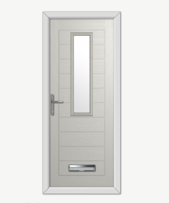 Westminster Agate Grey Composite Door image 0