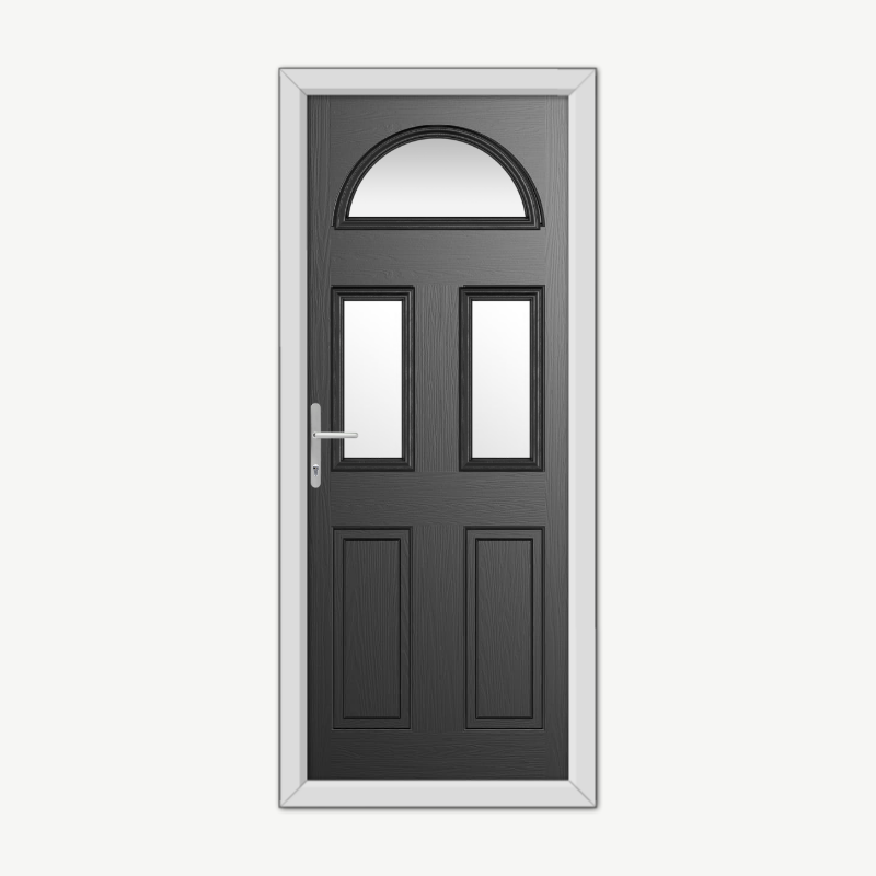 Winslow 3 Black Composite Door image 0