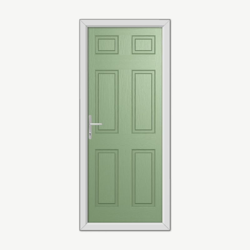 Middleton Solid Sage Green Composite Door image 0