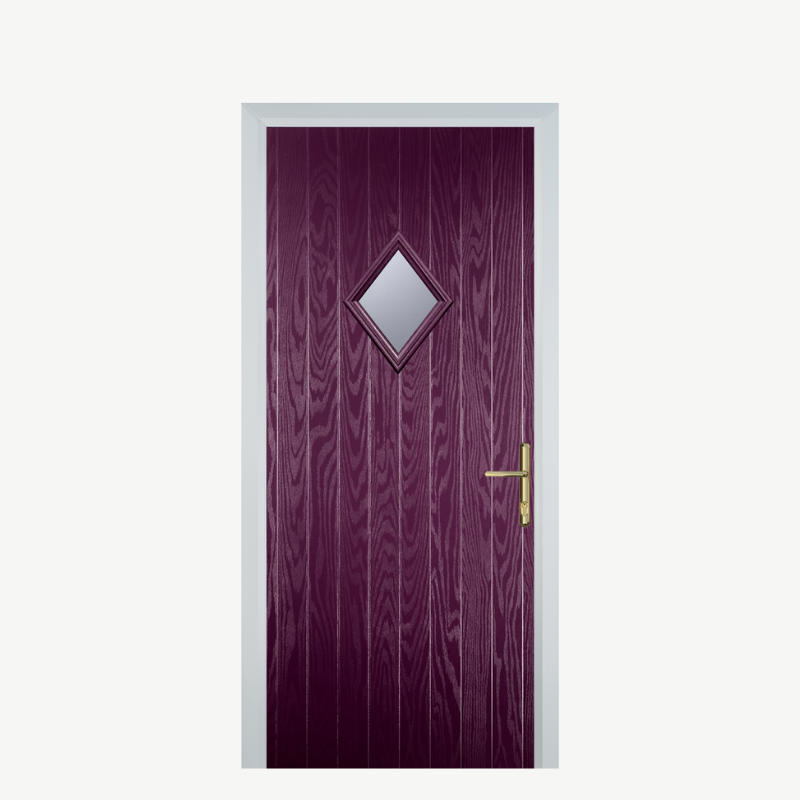 Door P Diamond Purple Violet image 0