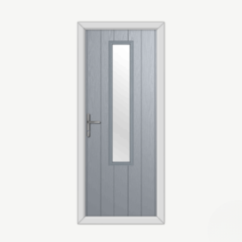 Abercorn Silver Composite Door image 0