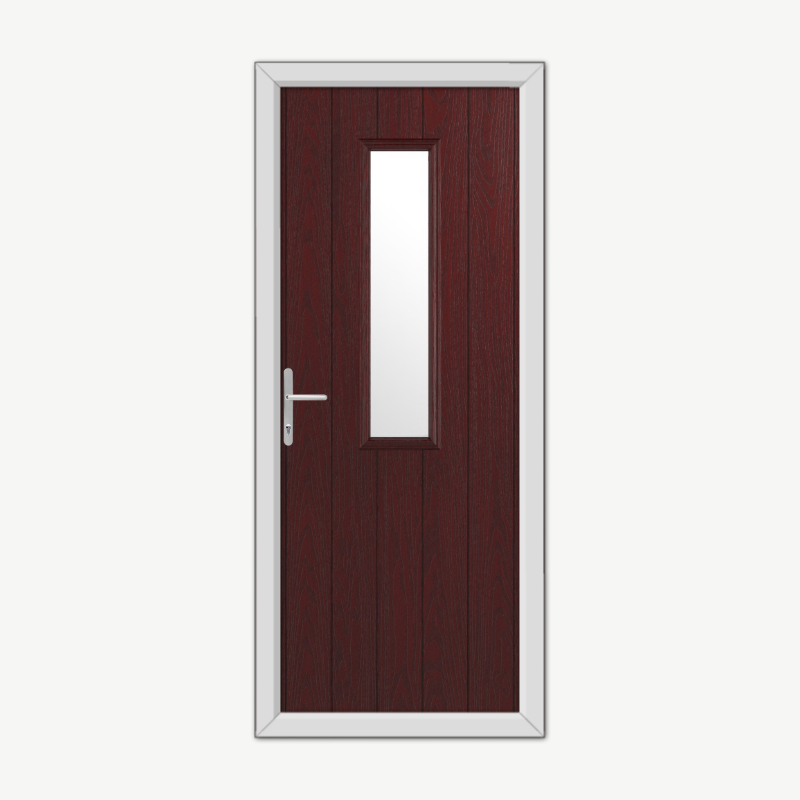 Mowbray Burgundy Composite Door image 0