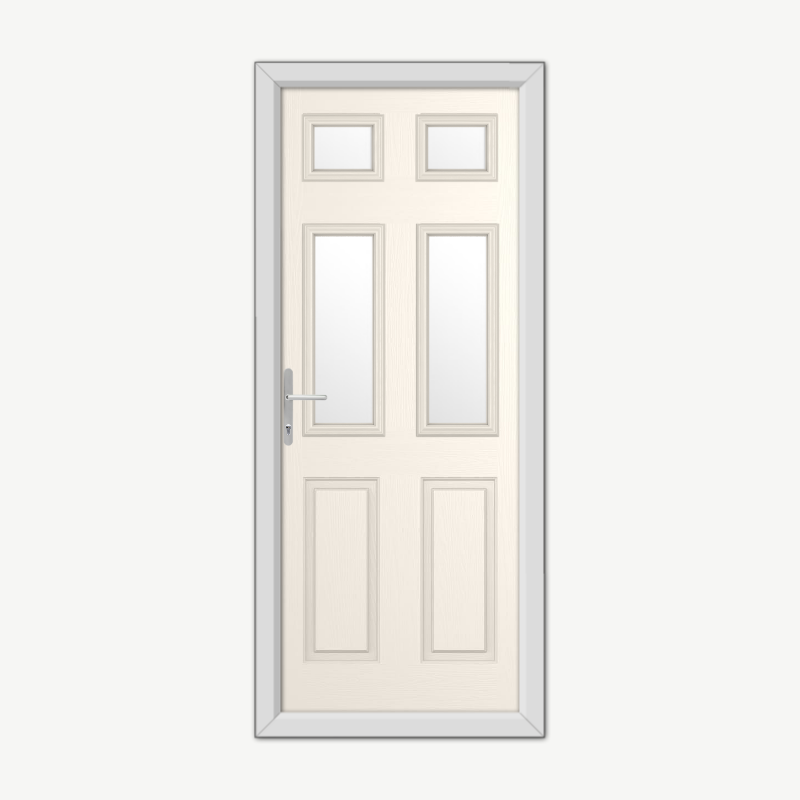 Middleton Glazed 4 Stone Composite Door image 0