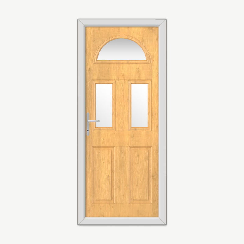 Winslow 3 Yellow Composite Door image 0