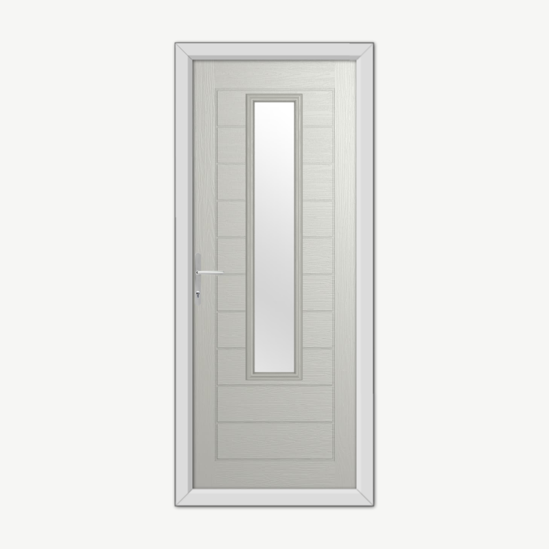 Bedford Agate Grey Composite Door image 0