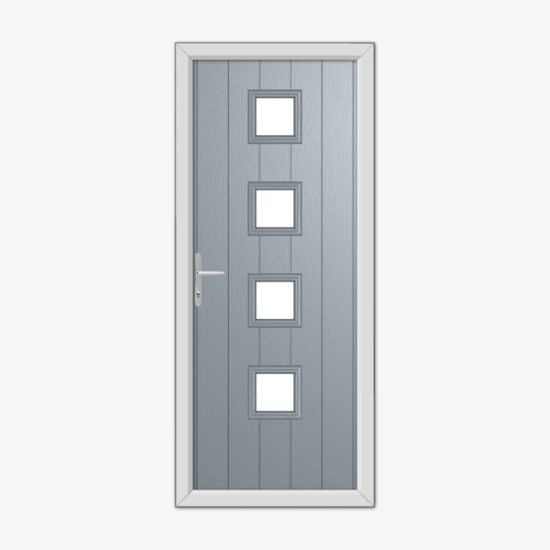 Hamilton Silver Composite Door image 0