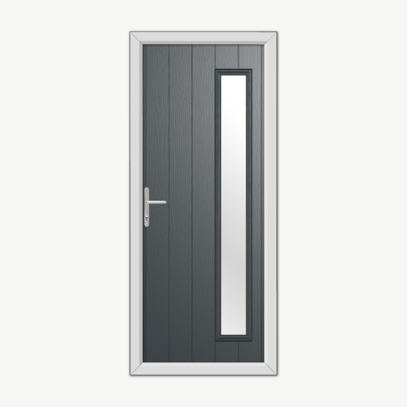 Sutherland Anthracite Grey Composite Door image 0