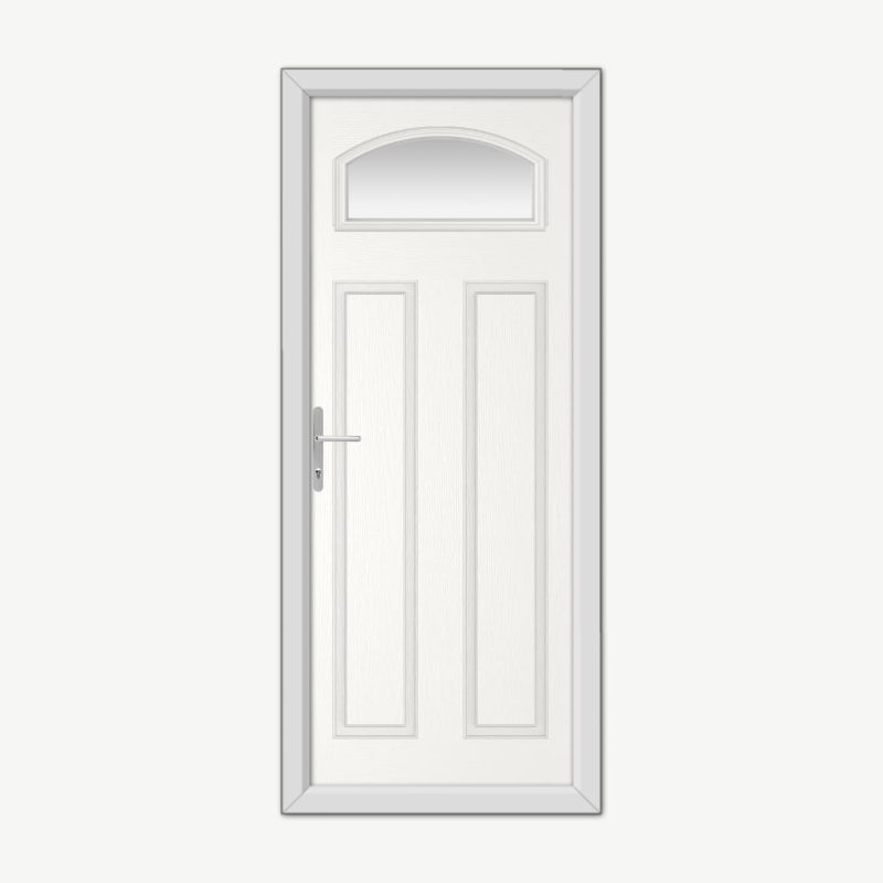 Harlington White Composite Door image 0