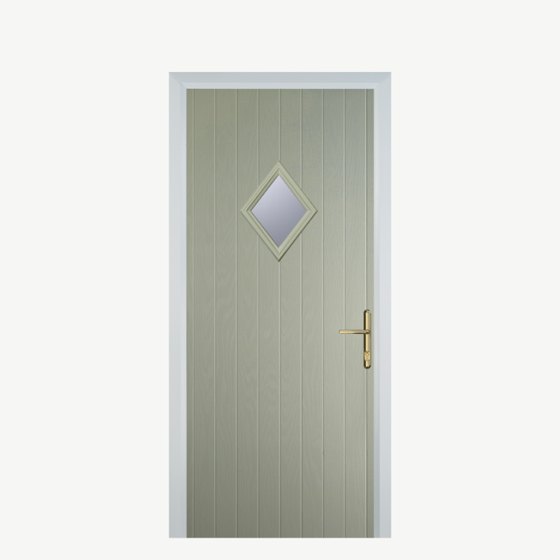 Door P Diamond Pebble Grey image 0