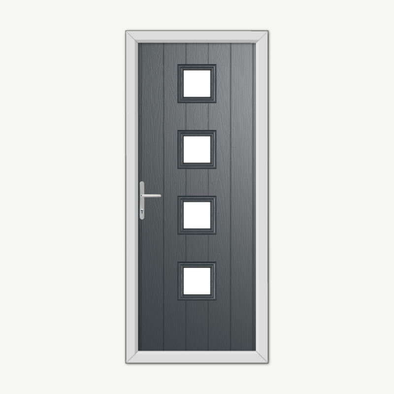 Hamilton Anthracite Grey Composite Door image 0