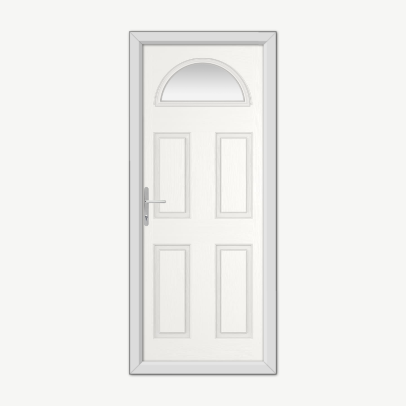 Winslow 1 White Composite Door image 0