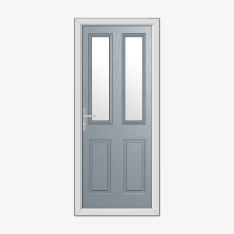 Whitmore Silver Composite Door image 0
