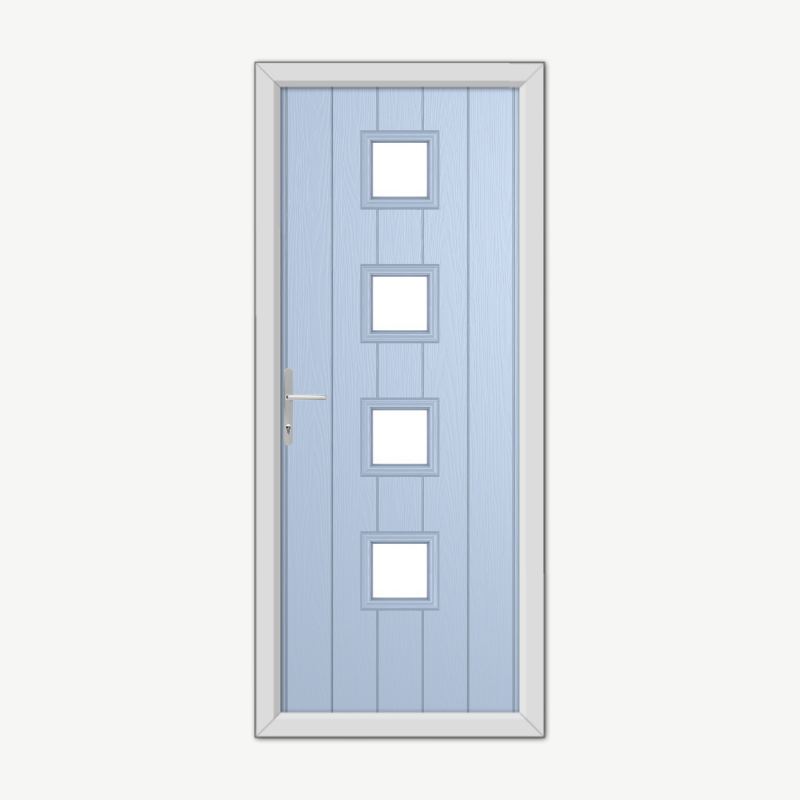 Hamilton Duck Egg Blue Composite Door – UK Composite Doors