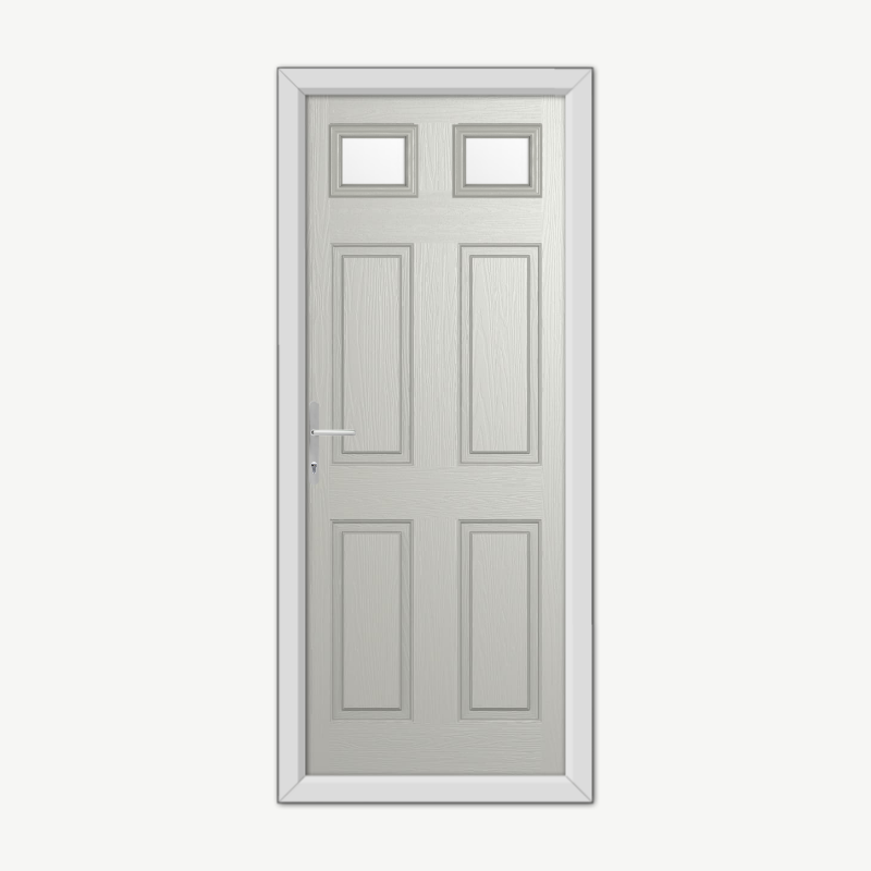 Middleton Glazed 2 Agate Grey Composite Door image 0
