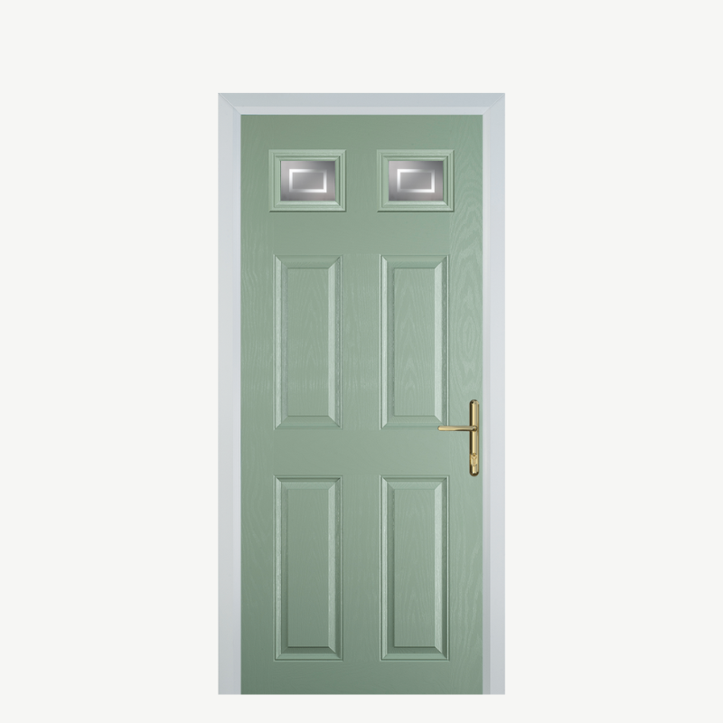 DoorI 4 Panel 2 Square Chartwell Green Enfield image 0