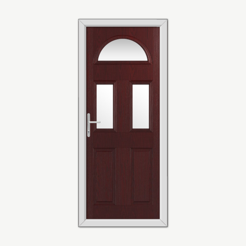 Winslow 3 Burgundy Composite Door image 0