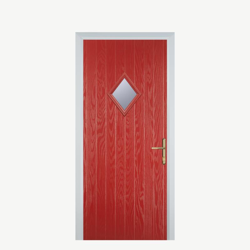 Door P Diamond Red image 0