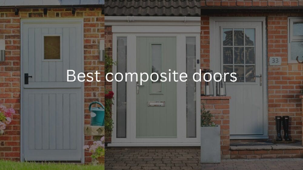 best composite doors with a range of composite doors