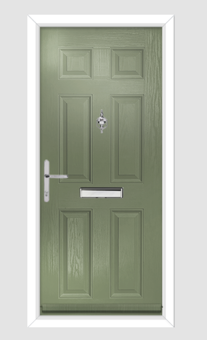 Sage Green Composite Door