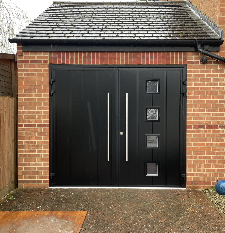 Composite garage doors