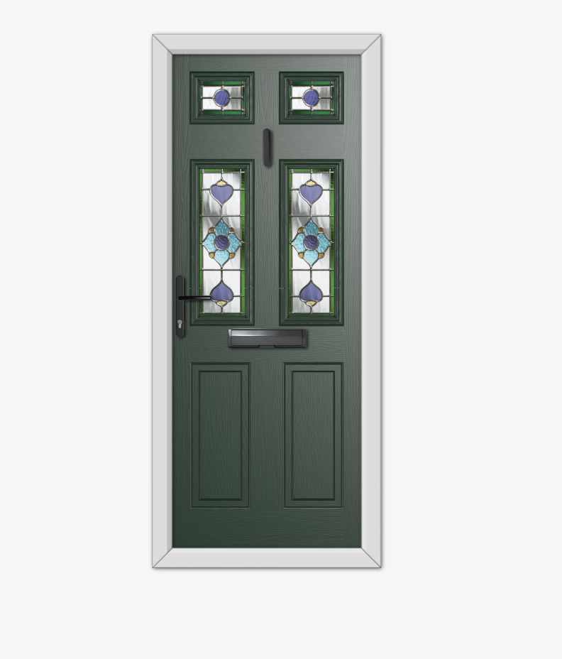 Victorian style composite door