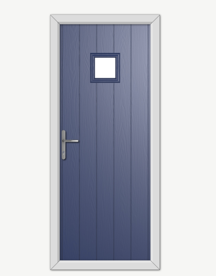 Blue composite door