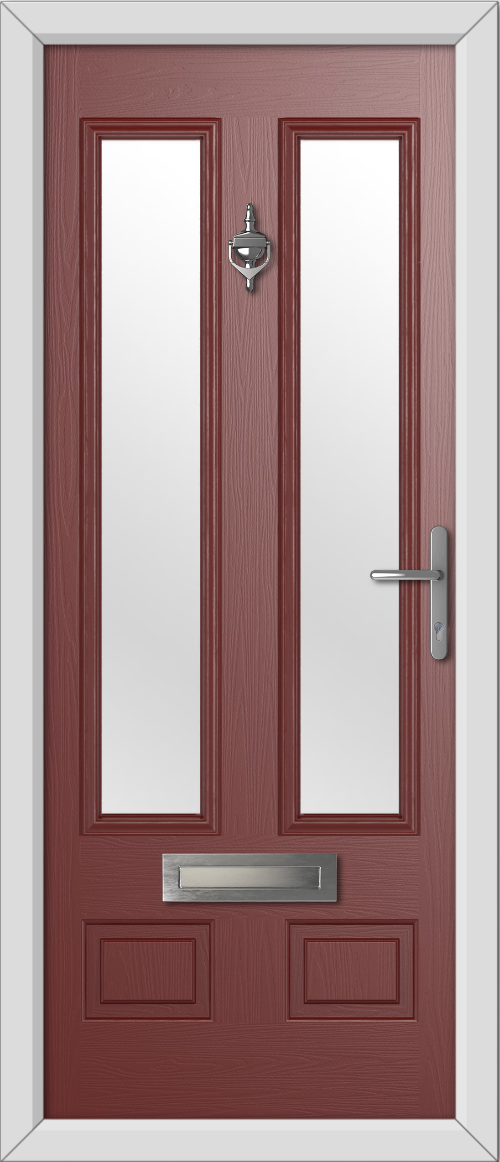 Red Composite Door