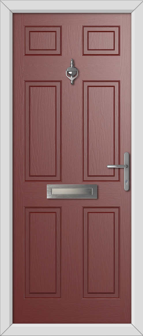 Red Composite Doors