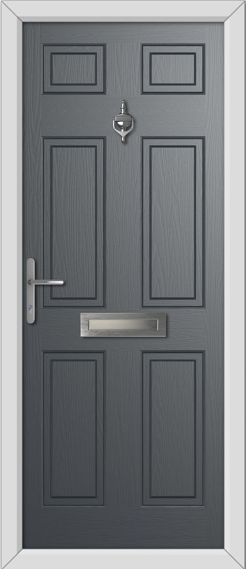 Anthracite Grey Composite Door