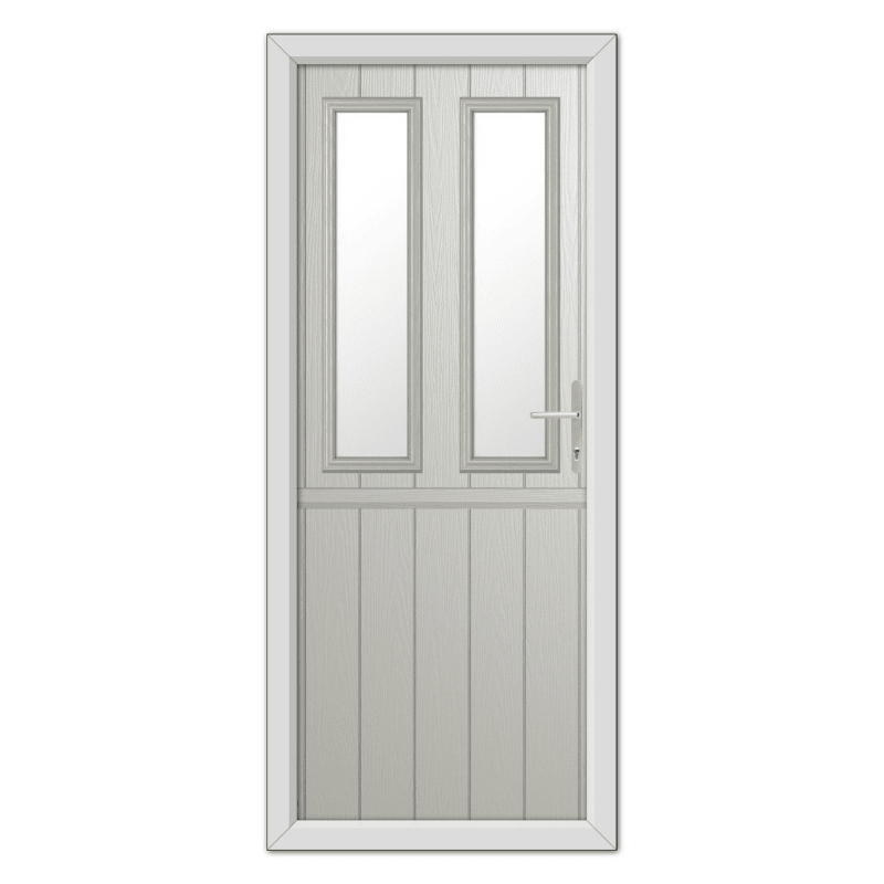 Agate Grey Wellington Stable Composite Door 48mm Timber Core