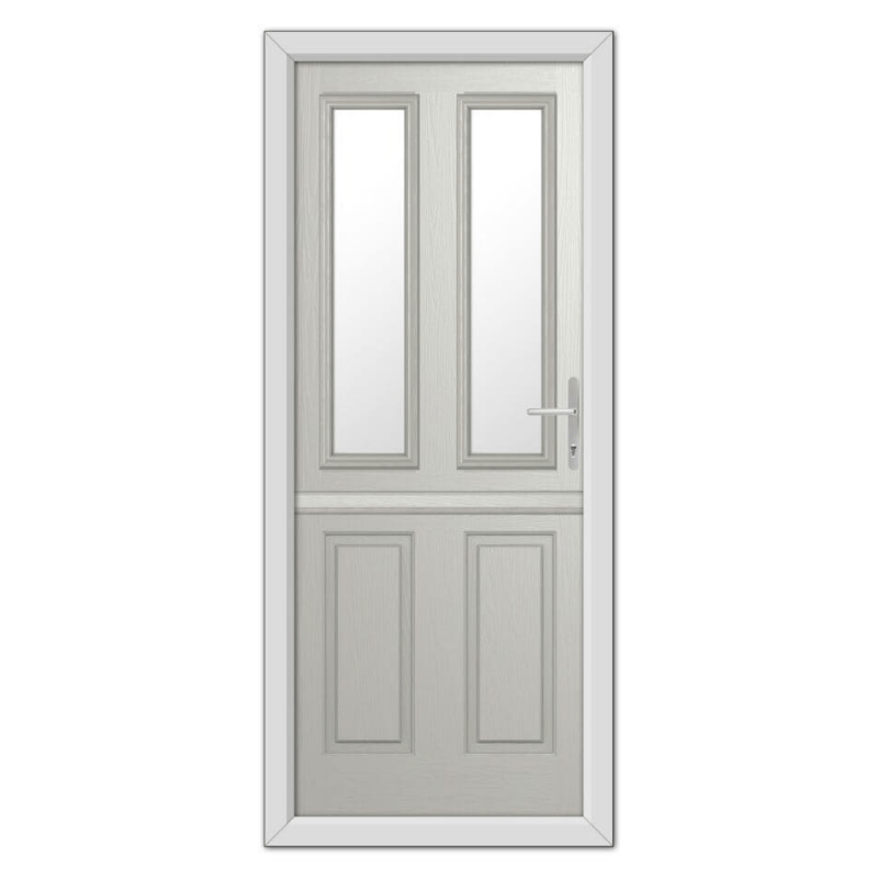 Agate Grey Whitmore Stable Composite Door 48mm Timber Core