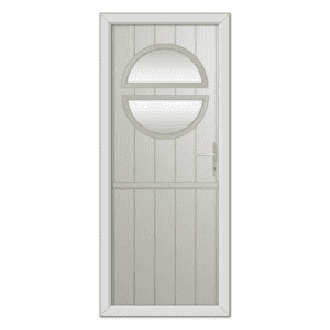 Agate Grey Kent Stable Composite Door 48mm Timber Core