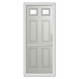 Agate Grey Middleton Glazed 2 Stable Composite Door 48mm Timber Core