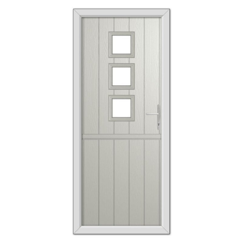Agate Grey Montrose Stable Composite Door 48mm Timber Core
