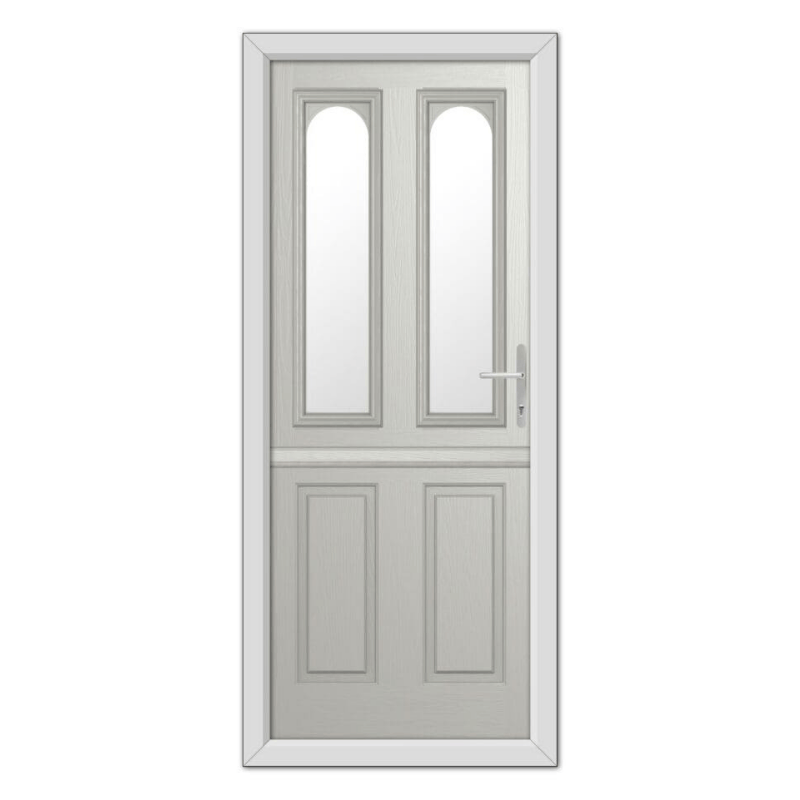 Agate Grey Elmhurst Stable Composite Door 48mm Timber Core