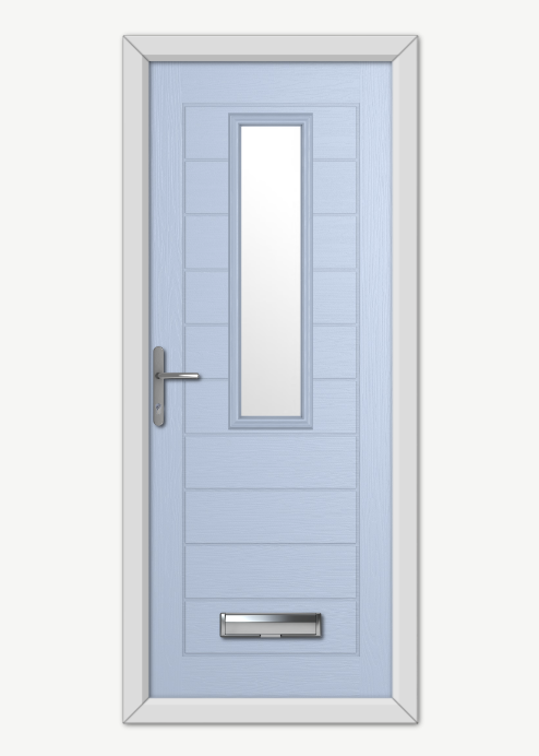 Westminster Duck Egg Blue Composite Door