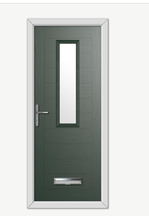 Westminster Green Composite Door
