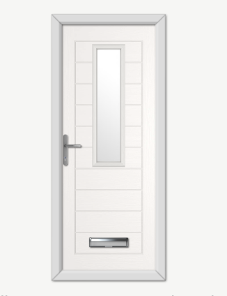 Westminster White Composite Door
