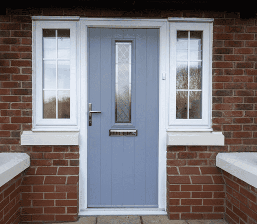 composite door duck egg blue