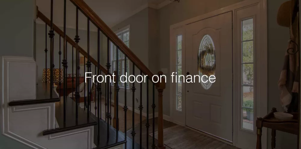 Front door on finance